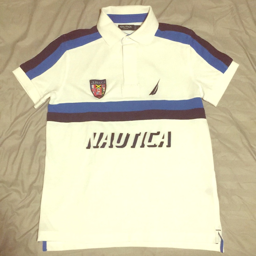 Nautica Retro Sailing Competition Polo